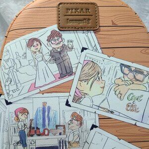 Loungefly Pixar UP Carl & Ellie Photos Backpack Adventure Is Out There Cute NWT